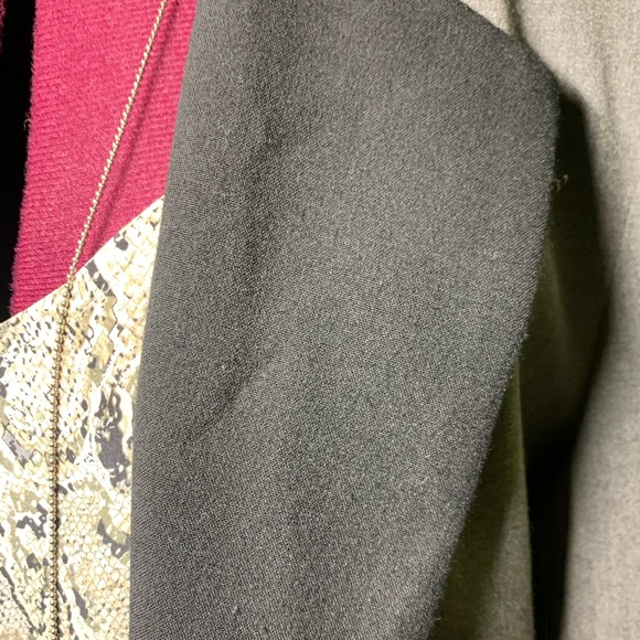 Aqua Grey/Black Style Blazer - Picture 6 of 14